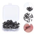 thumbnail image 4 of 50pcs Guitar Screw 3x12mm Pickguard Iron Fixator Electric Bass Part Accessory, 4 of 9