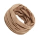 thumbnail image 2 of Qarigey Bufanda con anillo de bucle Bufanda de tubo de bufanda de invierno suave y transpirable unisex de moda y versátil Accesorios de disfraces Caqui, 2 of 6