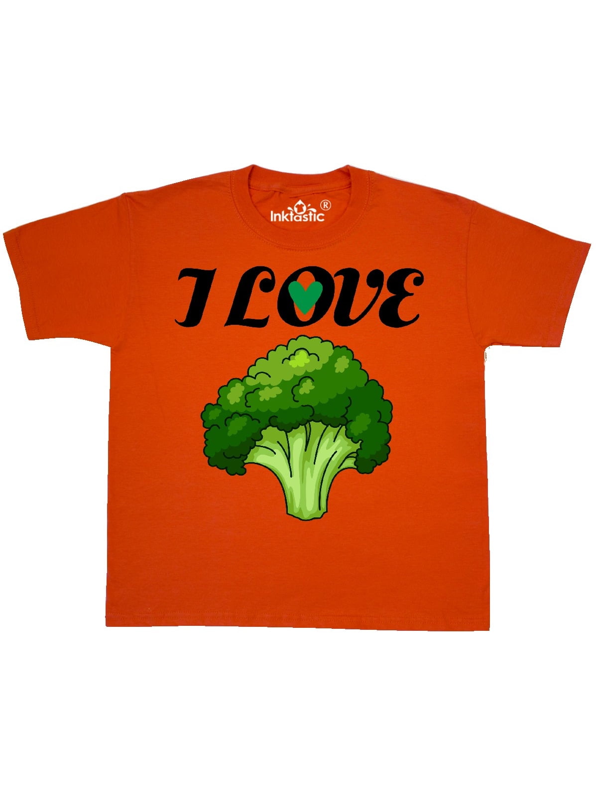 broccoli t shirt with giraffes