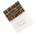 thumbnail image 3 of 200Pcs Threaded Inserts Nuts Assortment Tool Kit for Wood Furniture Zinc Alloy Furniture Bolt M4 M5 M6 M8 M10, 3 of 14