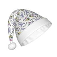 thumbnail image 2 of Haiem Monkey Submarine Captain Pattern Santa Hat Confortable Velvet Christmas Hat for Christmas Party Favors Fit for Adults Men Women, 2 of 6