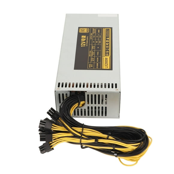 W Mining Power Supply,2000W Mining Power Supply PC Mining Power U Mining Power Supply Convenient Use