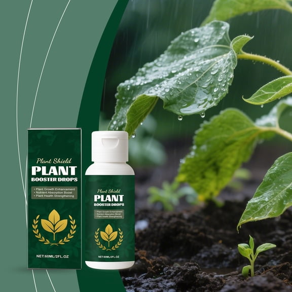 Moonspry Plant Nutrient Solution, All-Purpose Liquid Fertilizer For Indoor Outdoor Plants, Hydroponics, Garden Flowers Vegetables, 1Pc