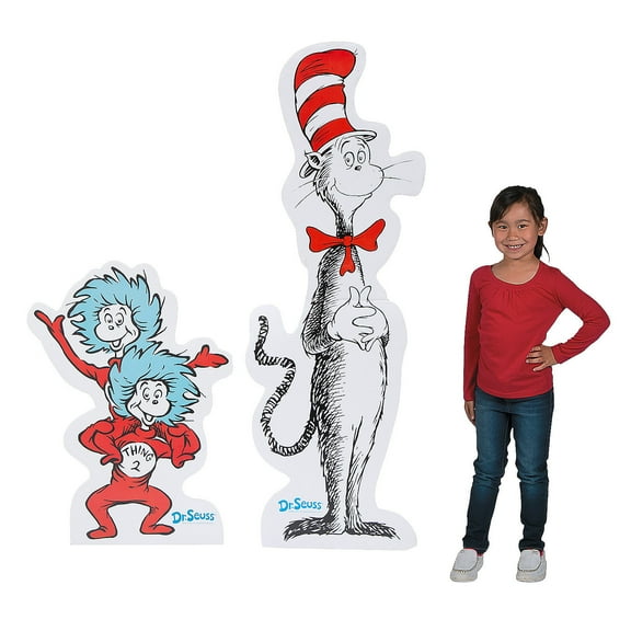 Dr. Seussâ„¢ Life-Size Cardboard Stand-Up Set - 2 Pc.