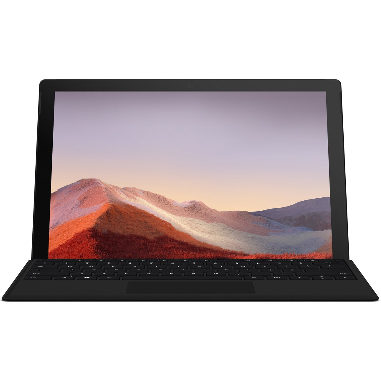 Defecte Afgekeurd Ademen Microsoft Surface Pro 7, 12.3" Touch-Screen, Intel Core i7, 16GB Memory,  256GB Solid State Drive, Matte Black, VNX-00016 - Walmart.com