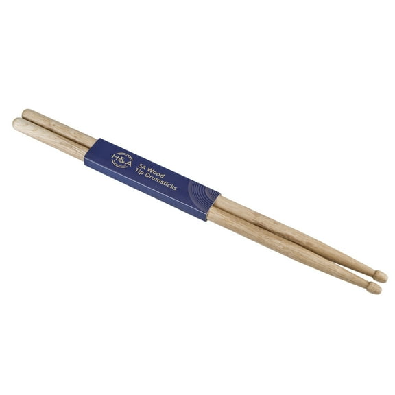 H&A Oak 5A Wood Tip Drumstick, Pair