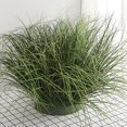 thumbnail image 3 of Visland 10PCS Artificial Shrubs Bushes, Plastic Wheat Grass Green Leaves Fake Plants Wedding Indoor Outdoor Home Garden Verandah Kitchen Office Table Centerpieces Arrangements Christmas Decor, 3 of 6