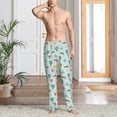 thumbnail image 4 of Salouo Transport Travel Print Pajama Pants for Men, Lounge Pants Elastic Waistband Casual Men's sleepwear Loungewear Sleep Pajama Pant -Small, 4 of 7