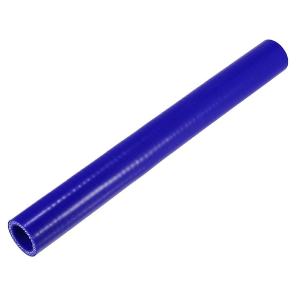 Unique Bargains 1 Pcs 300mm 11.81" Length 0 Degree Blue Car Silicone Hose Coolant Hose Universal Blue 22mm 0.87" ID