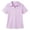 Light Purple, variant on Gyujnb Collared Short Sleeve V Neck Polo Top School Uniform Daily Casual Everyday Wear (Little Girls, Big Girls),9-10 Years