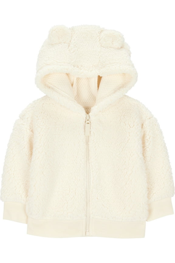 Baby Fleece Cardigan, Sizes Newborn-24 Months