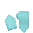 thumbnail image 3 of Men's Premium Solid Vest - Necktie – Bow Tie - Pocket Square 4 Piece Set for Suits & Tuxedos, 3 of 4