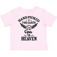 thumbnail image 3 of Inktastic Handpicked for Earth By My Opa in Heaven with Angel Wings Boys or Girls Toddler T-Shirt, 3 of 5