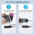 thumbnail image 2 of 10Gbps M.2 NVME SATA SSD Enclosure Adapter Case USB 3.2 Gen2 Hub M-Key B+M Key TAPDRA Spare Part, 2 of 4