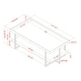 thumbnail image 7 of Furniture of America Jure 1-Shelf Coffee Table, Black, 7 of 7