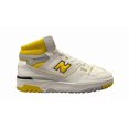 thumbnail image 1 of New Balance 650R Mens Size 10-12 Casual Retro Bball Shoe White Yellow Sneaker, 1 of 6