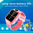 thumbnail image 5 of Hwkond Smart Watch For Kids, Children's Intelligent Watch With High-definition Touchscreen And Camera For Video Calls 4G Student Card Pluggable Phone Watch Accurate Positioning(Pink), 5 of 7