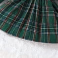 thumbnail image 7 of Okbabeha Toddler Baby Girl Christmas Dress Buffalo Plaid Tulle Tutu Skrit Princess Dress Xmas Clothes Outfit for Kids 3M-7T, 7 of 7