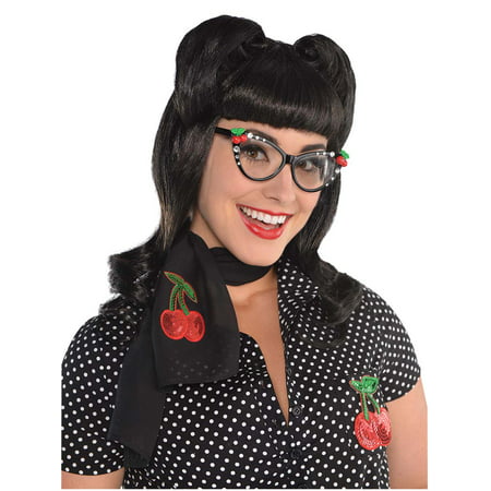 Rockabilly Womens Adult Pin Up 20S Style Costume Glasses