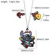 thumbnail image 4 of Collar de dibujos animados de Lilo & Stitch de Disney, colgante de insignia de Metal de puntada de Navidad, accesorios de joyería Kawaii, 1 pieza, 4 of 5