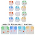 thumbnail image 2 of OUNONA  12 Pcs Animal Pattern Spacer Beads Shaped Accessories Wedding Rabbit Colorful, 2 of 8