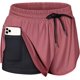 thumbnail image 1 of Pantalones cortos deportivos para correr con cordón en la cintura para mujer y bolsillo interior $ Pantalones cortos deportivos con cordón elástico de doble capa para mujer y bolsillos $ Pantalones, 1 of 6