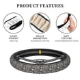 thumbnail image 4 of Balery Bicycles Parts Fundas elásticas antideslizantes para volante, funda protectora universal para hombre y mujer, 15 pulgadas, accesorios para coche., 4 of 6