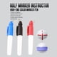 thumbnail image 5 of Kit de alineación de marcador de pelota de golf, plantilla de revestimiento de 6 bolas, delineador de línea de 3 bolas, rotulador de 3 bolas (bola no incluida), 12 Uds., 5 of 10