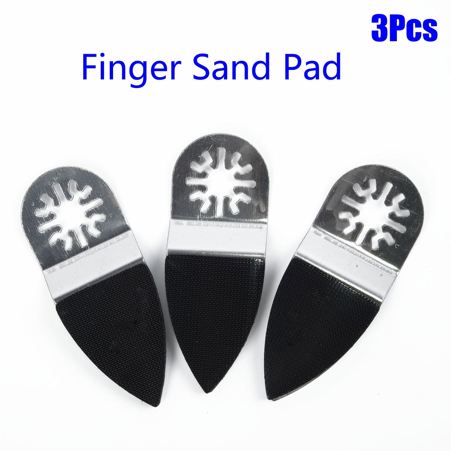 3Pcs Oscillating Tool Finger Sanding 