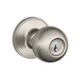 thumbnail image 3 of Dexter by Schlage J54CNA609 Corona Keyed Entry Knob, Antique Brass, 3 of 6