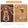 thumbnail image 4 of MLINS 10Pcs Transparent Perfume Bottles Decorative Aroma Bottles Hanging Car Diffusers, 4 of 6