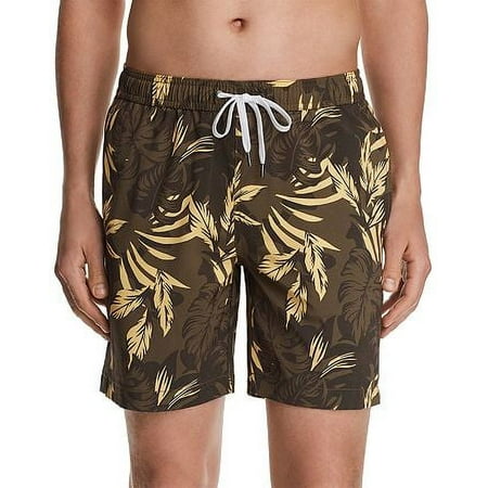 Onia NUTRIA Charles Camo Palms-Print Swim Trunks, US Medium