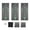 Black, variant on Riousery RC Car Jump Ramp Takeoff Board RC Stunt Playset for 1/12 1/14 1/16 1/18 1/24 Remote Control Car Orange
