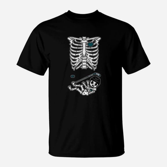 Baby Hockey Puck Sports Cute Mommy TShirt