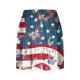 thumbnail image 5 of Faldas de Verano para Mujeres Falda de Tenis Atlético Plisado Estampado Hoja Elástico Pantalones Cortos de Yoga con Forro, 5 of 5