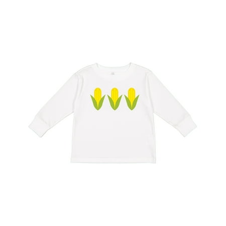 

Inktastic Corn Lover Gift Toddler Boy or Toddler Girl Long Sleeve T-Shirt
