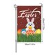 thumbnail image 3 of Bandera de Pascua para jardín, decoración de ambiente festivo para patio, bandera colgante con fondo de huevos y conejos de Pascua, bandera colgante de doble cara para patio exterior, banderas de poli, 3 of 8