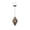 B001- Style A, variant on Solar Outdoor Light Vintage Etched Metal Solar Hanging Lantern, Waterproof Backyard Porch Accent Lighting