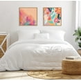 thumbnail image 6 of Kate and Laurel Sylvie Sun Burn 2 Framed Canvas Wall Art by Alicia Bock, 22x22 Natural, Palm Tree Photography Art for Wall, 6 of 6