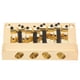 thumbnail image 4 of Electric Guitar Bridge, Bass Bridge With Screw Kit Zinc Alloy For 4-string Electric Bass ANGGREK Otros, 4 of 8