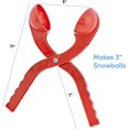 thumbnail image 2 of Superio Kids Snowball Maker, Red (2 Pack), 2 of 5