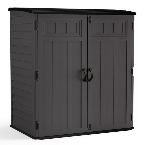Suncast 106 Cubic ft Extra Large Vertical Outdoor Resin Storage Shed