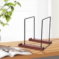 thumbnail image 3 of Tachiuwa Vinyl Records Storage Holder Table Vinyl Records Organizer for files Books Cd, 3 of 9