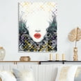 thumbnail image 2 of Designart High Fashion Female Sketch VI Canvas Wall Art, 2 of 5