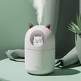 thumbnail image 4 of Cute Cat Cool Mist Humidifier for Home,Cat Night Light Essential Pure Air for Baby Room,Easy Clean Quiet Operation White, 4 of 7