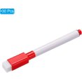 thumbnail image 3 of shiyou-Dry Erase Marker Pens, 30 Pack Red Ink Fine Point Low Odor Whiteboard with Eraser Cap for Office Home Classroom, White Pen Rod, 3 of 4