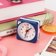 thumbnail image 4 of Fdit Reloj Despertador de Alarma de Cuarzo Peque?o y Ligero Clásico no Funciona con Pilas Temporizador de Mesa de Viaje para Dormitorio (Azul) Ecomeon no, 4 of 6
