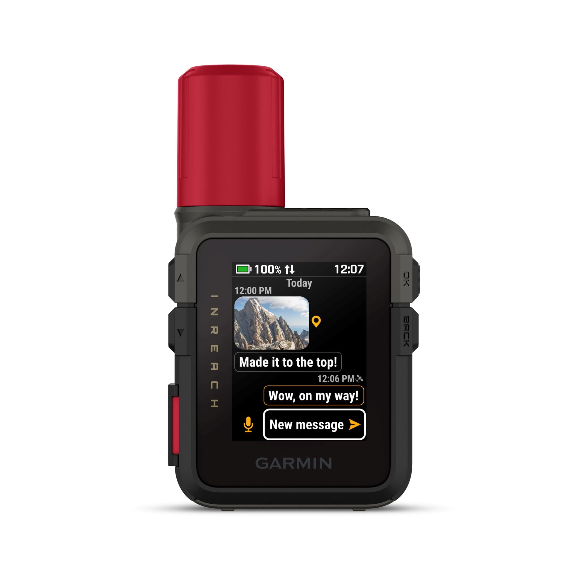 Garmin inReach Mini 3 Plus, Rugged Global Satellite Communicator with Touchscreen Texting, Photo & Voice Messaging, Emergency SOS Messages & Battery Up to 350 Hours with 10-min inReach® Tracking