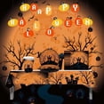 thumbnail image 4 of Kearding Juego de 69 unidades de vajilla de Halloween con película de PE, portátil, elegante, para fiestas de niños y adultos, taza Kits de decoración para fiestas, 4 of 6