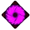 thumbnail image 2 of Matsuzay Disipador de calor de la CPU Cooler120mm LED Ultra Silent Computer PC Case Fan 15 LEDs 12V Master Cooling Fan Juegos de teclado y mouse para computadora violeta 12cm, 2 of 6